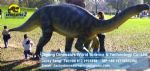 Kids amusement park animatronic dinosaurs ( Plateosaurus ) DWD021