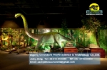 Jurassic world simulation dinosaur Omeisaurus electric model DWD1485